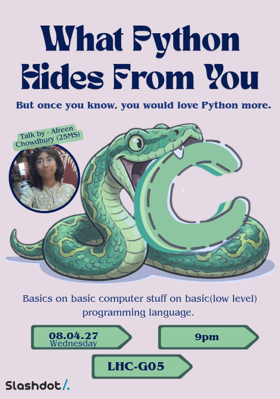 Student Talks: What Python Hides from You highlight