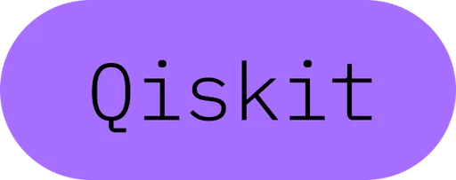 Qiskit Fall Fest 2026 sticker: Text Qiskit 01