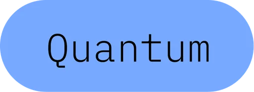 Qiskit Fall Fest 2026 sticker: Text Quantum 02